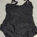 YIANNA Fajas Colombianas Shapewear for Women Postpartum Tummy Control Body Shaper Butt Lifter Bodysuit (Black, L)