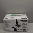 Broan-NuTone Non-Lit PowerHeat Bathroom Exhaust Fan and Heater, 80 CFM, 1.5 Sones, White