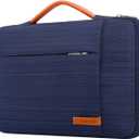 Lacdo 360 Protective 15-15.6 Inch Laptop Sleeve Case for Acer HP Lenovo Dell ASUS Laptop, Acer Aspire 15, HP Pavilion 15, Dell Inspiron 15, Lenovo IdeaPad 15, ASUS ZenBook 15 Computer Bag, Blue
