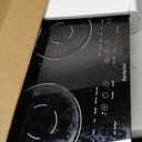 2 Burner Electric Cooktop 110v, 2000W Electric Stove Top Countertop & Built-in, Plug-in Electrics Cooktop 24 Inch, 8 Power Levels & 8 Functions, Touch Control, Safety Lock, Timer, Karienvir, 24 inch black 2 burner