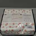 Modern Threads Silky Soft Microfiber and Wrinkle Free Sheets - Luxurious Microfiber Bed Sheets Includes Flat Sheet, Fitted Sheet with Deep Pockets, & Pillowcases Ivory, King (17 Roses on Ivory)