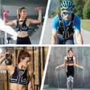 Adjustable Weighted Vest Woman 5-12lb/9-16lb/17-24lb/23-30lb Weight Vest with Reflective Stripe, Zipper Rucking Running Vests for Women Men Workout Walking Strength Training Weight Loss Fitness Weightlifting