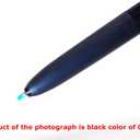 Signo RT1 Retractable Gel Ink Pen, Extra Fine Point 0.5mm, Rubber Grip, Blue Black Ink, 5-Pack, Sticky notes Value Set