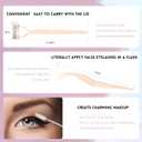 NINGLASH Vibes Lash Clusters Kit Wispy DIY Eyelash Extension Kit, Individual Lashes Kit Thin Band Natural Cluster Lashes 156 pcs, Lash Bond and Seal Lash Remover Lash Tweezers Comb Brush