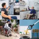 2-Pack Grabber Tool, 32" Long Reacher Grabber Pickup Tool, Trash Picker Grabber for Elderly Grab It Reaching Tool, Garbage Picker Upper Grabber, Litter Pick Up Grab Tool, Claw Grabber