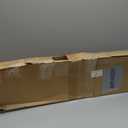 ECOTRIC Roof Spoiler Compatible with 2006-2015 Honda Civic 4DR Sedan, Window Deflector Black Rear Visor Vent Wing, ABS Guards Shade