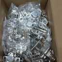 BESTEEL 24 Pack 1/2 inch Overlay Soft Close Cabinet Door Hinges for Kitchen Cabinet Hinges, 100 Degree Opening Angel, Stainless Concealed Kitchen Cabinets Hinge Self Closing with Drilling Tool & Manual