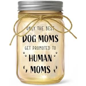 New Mom Gifts, Funny Pregnancy Gifts for Expecting Dog Mom, Mothers Day Gift for First Time Moms Pregnant Women, Postpartum Congratulations Night Light Gift for Friends Wife Sister Daughter Mama to Be
