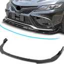 Archaic Front Bumper Lip Spoiler Compatible for 2018 2019 2020 Toyota Camry Sport [SE,XSE,TRD,SE Nightshade], Splitter Under Chin Spoiler Body Kit Camry Accessories
