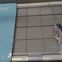 Smart Paws Large 76X62CM Pet Training Tray,Pet Training Pads Holder,Pet Toilet (Grey)