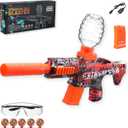 Splatter Blaster, Electric Auto Splatter Ball Toy, 10 Rs Per Seconds,50000+, 7.4V 500 mAh Rechargeable Batteries, Outdoor Activities Team Game Toy for Age 12+ Year Up