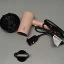 AINA Hair Dryer with Diffuser, Blow Dryer for Women | Advanced Ionic Technology, Ceramic Coating | Cold Shot Features Turbo Heat for Fast Drying and Shine 110V/ALCI (Babe Pink)