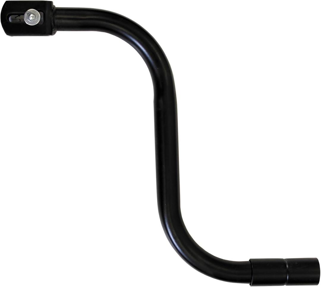 Buyers Products 0091405H Replacement Handle for Heavy Duty Square Medium Jacks, Trailer Jack/Landing Gear, Manual Crank, Black