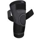 Knee Brace with Straps for Women/Men, Knee Compression Sleeve for Knee Pain, Arthritis, ACL, PCL, Meniscus Tear, Joint Pain Relief. Knee Support for Running, Workout, 1 pack (Black, XXX-Large)