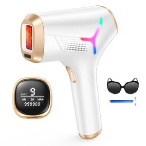 LYSMOSKI Laser Hair Removal for Women and Men, Long-Lasting IPL Hair Removal at-home, 5.2 cm² Contact Nearly Painless, Effective in 2 Weeks with Ultra-fast 0.12S Light Emission, 8 Minute Whole Body