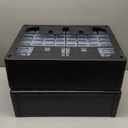 Akro-Mils 64-Drawer Plastic Drawer Storage Cabinet for Garage Organization, Bead Organizer, Building Bricks Storage, Teacher Toolbox, Makeup Organizer, 20" W x 6" D x 16" H, 10164 Black