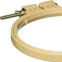 Morgan Products 113 Plastic No-Slip Hoop 5"- , Beige