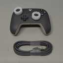 8BitDo Ultimate C Wired Controller for Xbox with Hall Effect Joysticks and Triggers, RGB Lighting Fire Ring, Compatible with Xbox Series X|S, Xbox One, Windows 10/11 - Officially Licensed (Dark Gray)