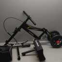 All Terrain Steerable Knee Scooter Crutch AlternativeDeluxe Medical Scooter Double Handbrake,for Adults Injured Ankle & Foot Recovery Scooter in Black