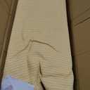 TANG 9'x12' Pergola Shade Cover Replacement Canopy for Patio Deck Sunshade Universal Shade Cloth with Grommets for Garden, Sunscreen Fabric with Weighted Rods(Beige)