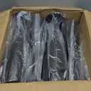 12 Pcs Black Plastic Champagne FlutesBlack Champagne Glasses Bulk, Made of Durable Plastic Material Can be Used for Weddings, Everyday Fun Parties and More!