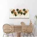 Tsomzxng Boho Black Wall Art Prints Modern Wall Art Bohemian Feather Canvas Wall Art Decor Prints Painting Picture For Bedroom Apartment Nursery Backdrop Home Wall Decor 20" X 40"