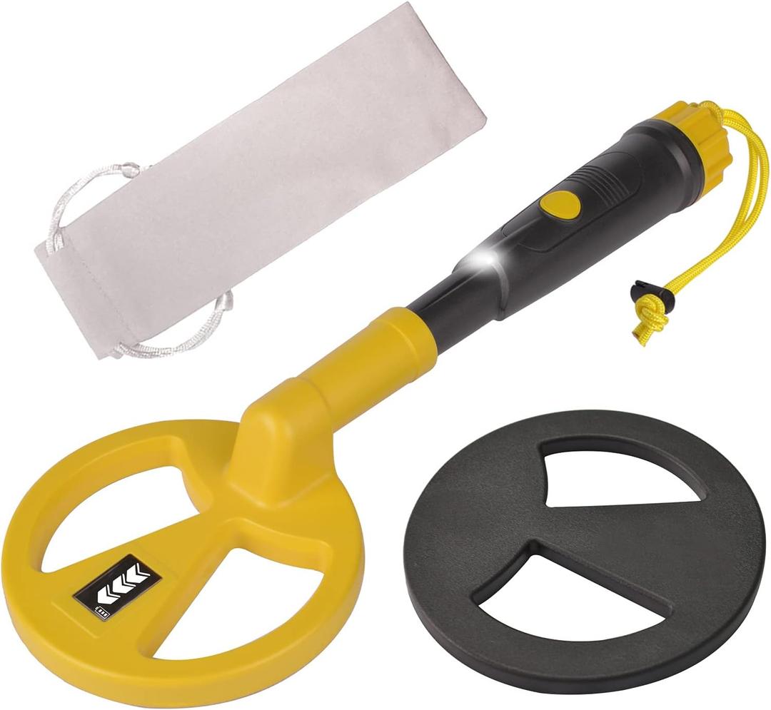 Underwater Metal Detector Handheld,100 Feet Fully Waterproof Metal Detector for Adults,Mini Gold Finder Pulse Induction with LED and Power Indicator for Scuba Diving Beach Backyard Treasure (MD-790)