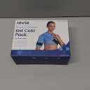 REVIX Shoulder Ice Pack for Rotator Cuff Cold Therapy, Arm Gel Ice Pack for Injuries Reusable, Flexible Cold Compression Wrap for Post-Workout Recovery, Fatigue and Shoulder Discomfort, Blue