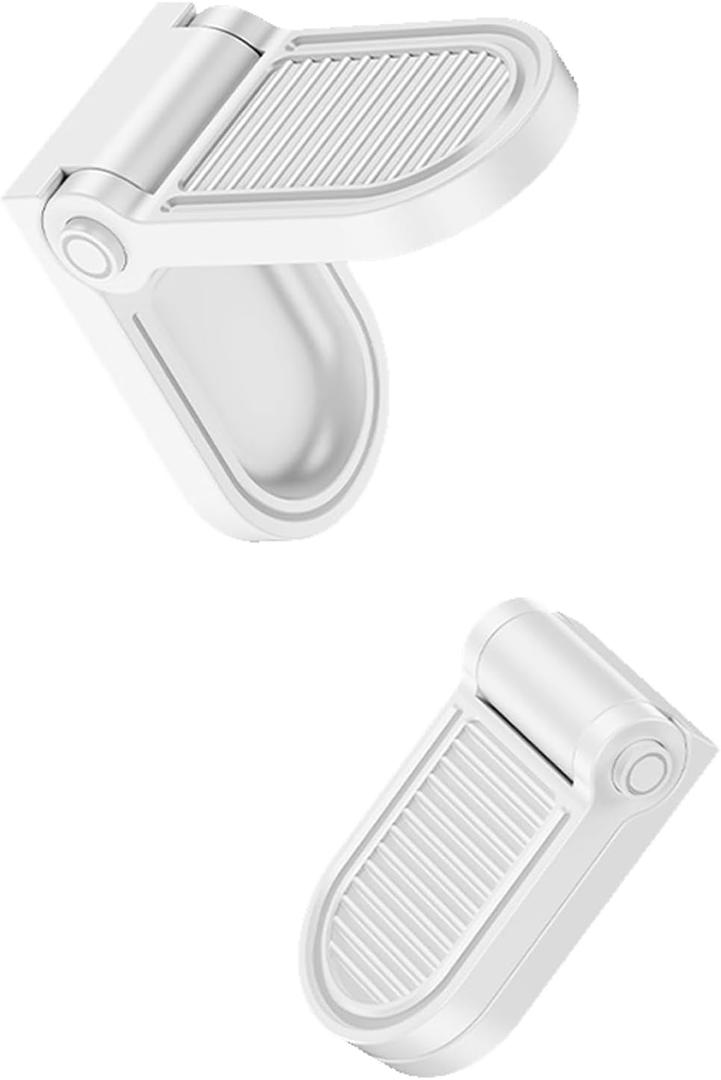 Portable Door Lock Home Security - Dual-Locking Mechanism, No Drilling Installation, Extra Wide Adhesive for Apartment, Hotel Use | Indoor/Outdoor Safety Device for Women & Families2-Pack