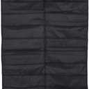 PATIKIL 20 Slots Pocket Chart for Classroom, 1PCS Hanging File Organizer Large Black Storage Pocket Charts with Wall Hook for File Folder Paper Office Wall Door Teacher, 71x120cm