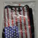 Women's Independence Day American Flag Sequin Shirt USA Sequins Star Shirts Tee for Women L