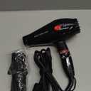 JOHN Professional Hair Blow Dryer, Fast Drying Powerful 2200W, Ionic for No Damage to Hair, Blast Turbo 6900, Black