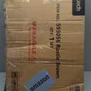 Yaheetech Large 3-Tier Tall End Table, 30 Inches High Side Table with Wooden Shelves & Strong Metal Frame for Living Room Small Space, 12 x 16 x 29.5 inchesRustic Brown