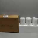 12 Pack Glass Cylinder Vases 4,6,8,10 Inch Tall Clear Flower Vase Hurricane Floating Candle Holder for Table Centerpiece Wedding Home Decor.