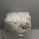 Bonlino Queen Comforter Set - Ruched Comforter Queen Size Bed Set Boho Shabby Chic Bedding for Bedroom Comforter Fluffy 3 Piece Ruffle Comforter Set with Pillow White Bedding Soft (Wheat)