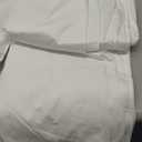 FAUNNA 100% Cotton Duvet Cover, Hypoallergenic Bed Bug Proof White Minimalist Comforter Cover Zipper,Featuring Antimicrobial Product Protection for Enhanced Freshness Breathable Duvet Protector(Full)