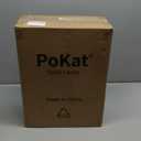 PoKat Touch Bedside Table Lamps with USB Ports for Bedroom Living Room, 25'' Dimmable Nightstand Touch Lamps for Living Room, Modern Ceramic Lamps for Night Stands Bedroom, Office, White and Beige