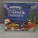 Football Advent Calendar 2025 for Boys, 24 Day Christmas Countdown Calendar Football Favors Supplies, Sport Rugby Themed Xmas Gifts for Kids Boys Teens Football Player 2 Pack