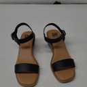 Women's Black Sandals SM New York Annie 6