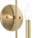 Livex Lighting 42681-01 1-Light Wall Sconce, Antique Brass, 5"W x 16"H