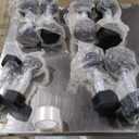 Fitvids Rubber Coated Hex Dumbbell Weight Set and Storage Rack, 100LB Set or 150LB Set, 5-20 lbs Pairs or 5-25 lbs Pairs