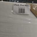 Acoustic Panels, 4 Pack ROOM KIT, Large, 46" x 23", Pure White