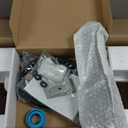 Homevacious Shower Panel Tower System Rainfall Waterfall Shower Head 3 Massage Body Jets Handheld Shower Head and Tub Spout Wall Mounted Multi-Function Bathroom Shower Panel Matte Black