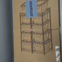 27 Gallon Tote Storage Rack, Heavy-Duty Storage Bin Rack Organizer, 5-Tier Standing Storage Bin Shelves, 250 lb Capacity, Maximize Space for Garage, Warehouse, Utility, 2-Pack (Totes Not Included)