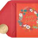 Papyrus Holiday Cards Boxed with Envelopes, Warmest Wishes, Holiday Wreath (20-Count) (Happy Holidays Wreath)