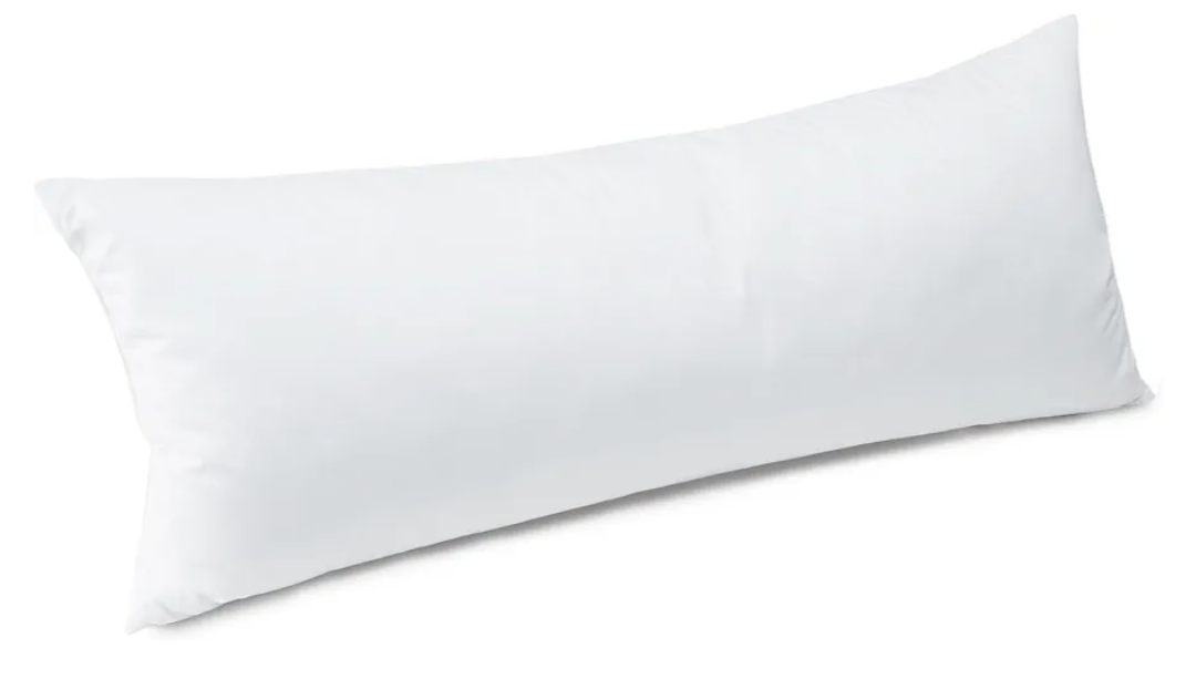 Feather Down Pillow Insert - 12x29 Throw Pillow, Large Lumbar Pillow Insert for Decorative Throw Pillow, Bed, Couch, and Cushion, Pack of 1