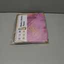 2026 Planner, Hardcover Weekly and Monthly Planner, January 2026 - December 2026, Spiral Yearly Agenda Organizer Book 2026 with Tabs, Daily Calendar Planners for School Work Home, A4 (8.5" x 11"), Purple Marble