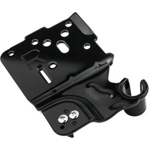 DA97-12574A Upper Right Hinge Assembly Compatible with Samsung RF28HMEDBSR RF28HMEDBWW RF28HMEDBBC RF24FSEDBSR etc Refrigerator (Some Models), Replace Number: 3447596 AP5620920 PS4176618 etc