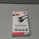 GE Home Electrical GE DVI-D Dual Link Cable, 10 Foot Cable, Video, 1600 X 1200 and Higher, for PC, Digital Monitor or HDTV, Black, 34508