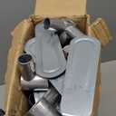 Stainless Steel Canopy Bed Frame King Size, Thicken Full Size Canopy Frame for Metal Bed Wood Bed Bedroom Decor